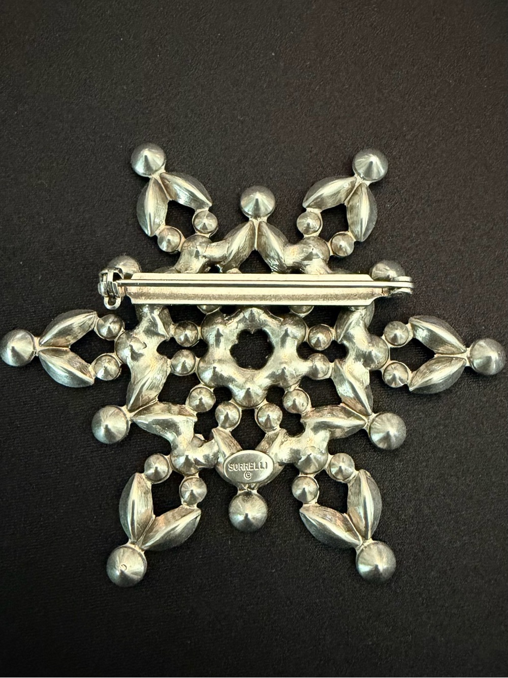 Sorrelli Crystal Snowflake Brooch - Picture 2 of 3